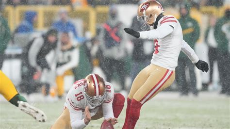 49ers vs. Packers final score, result: Robbie Gould's walk.